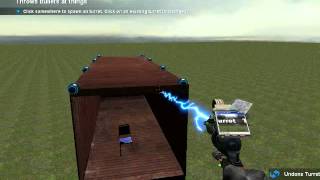 GMOD Making a space ship, No Mods.