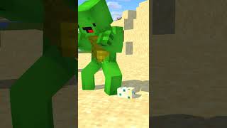 Celebrity 🤣Mikey had a baby🤣 #maizen #minecraft #shorts Wealth