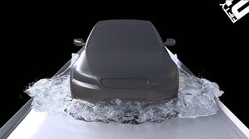 Drive Through Simulation with PreonLab