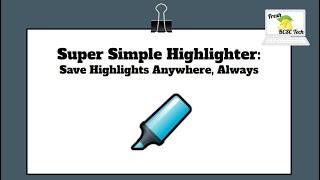 Super Simple Highlighter Chrome Extension Tutorial