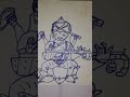 #viral #shorts video #drawing  #sarswati maa