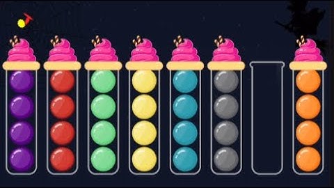 Ball Sort Puzzle ⚾️ Level 261 - 265 Gameplay iOS Android | Fun Cool Game Play 2025