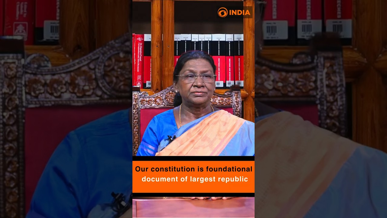Our Constitution is foundational document of the largest republic in world history: President Murmu