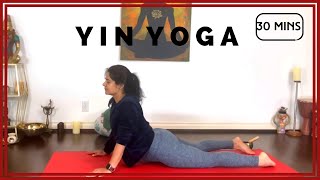 30 Mins Yin Yoga Practice | IndianYogaGirl