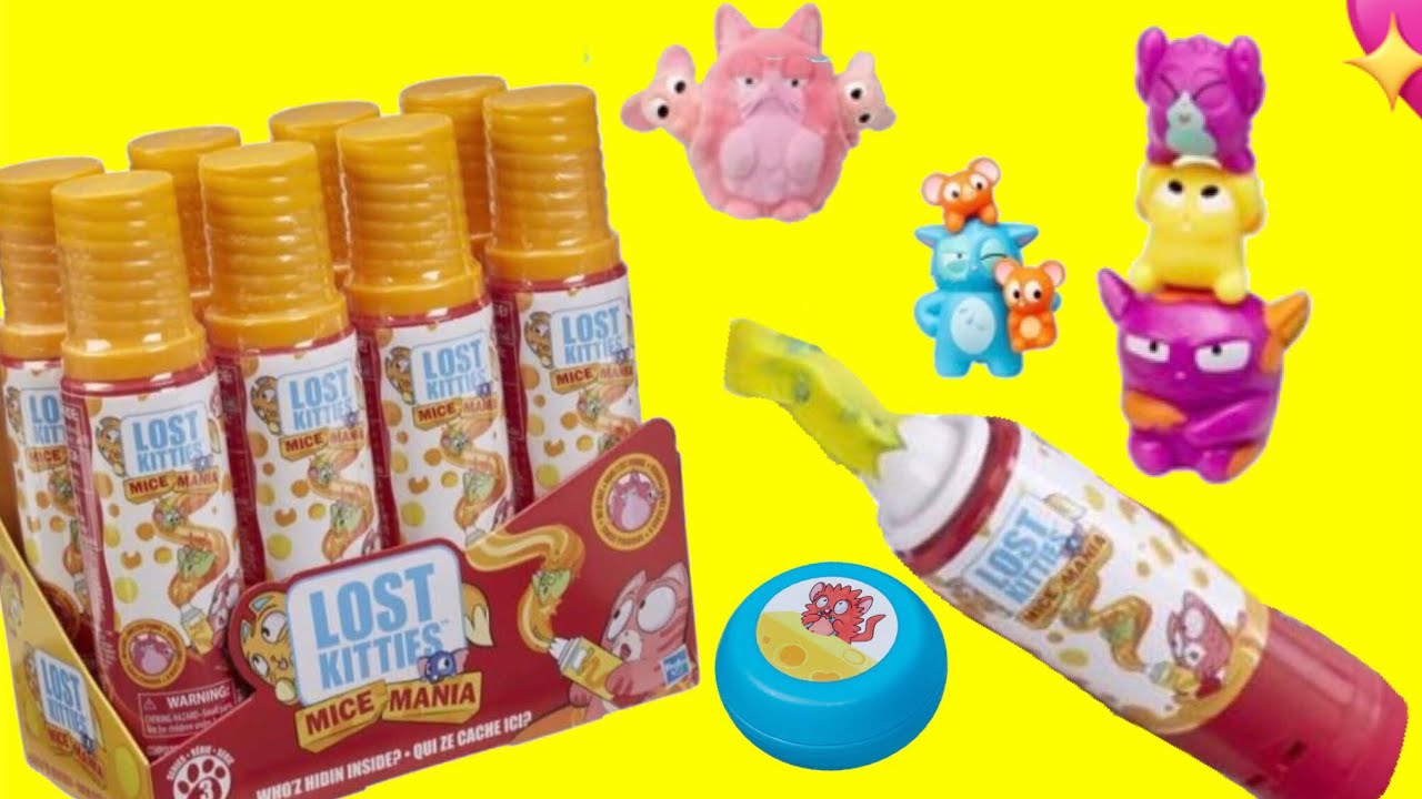 toysrus Lost Kitties Mice Mania (Series 3) Opening!! Ultra Rare Found