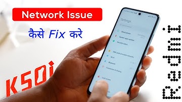 How to Fix Redmi K50i Network Problem | Redmi K50i Sim Not Working