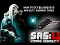 SAS 4 Mobile:How to Get [BLACK] KEYS & ELITE AUGMENT CORES by a Nantonium boxs