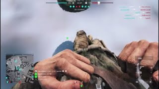 BF5 weird under the map glitch