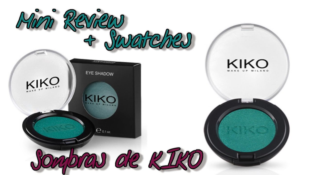 * Mini Review + Swatches: Sombras de KIKO * sombras para carros