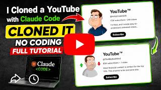I Cloned a YouTube Channel with Claude Code | No Coding | Full Tutorial