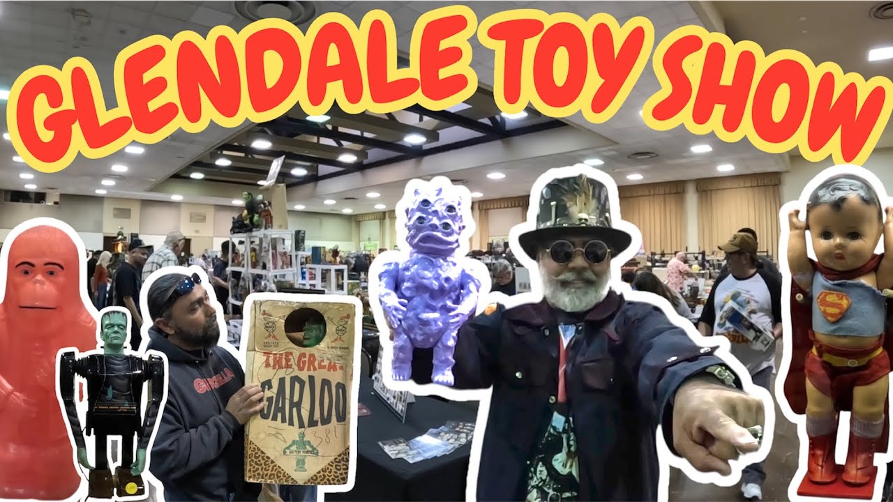 GLENDALE TOY SHOW UN BAZAR GIGANTE DE JUGUETES ANTIGUOS Y ROPA VINTAGE #juguetesantiguos #toys