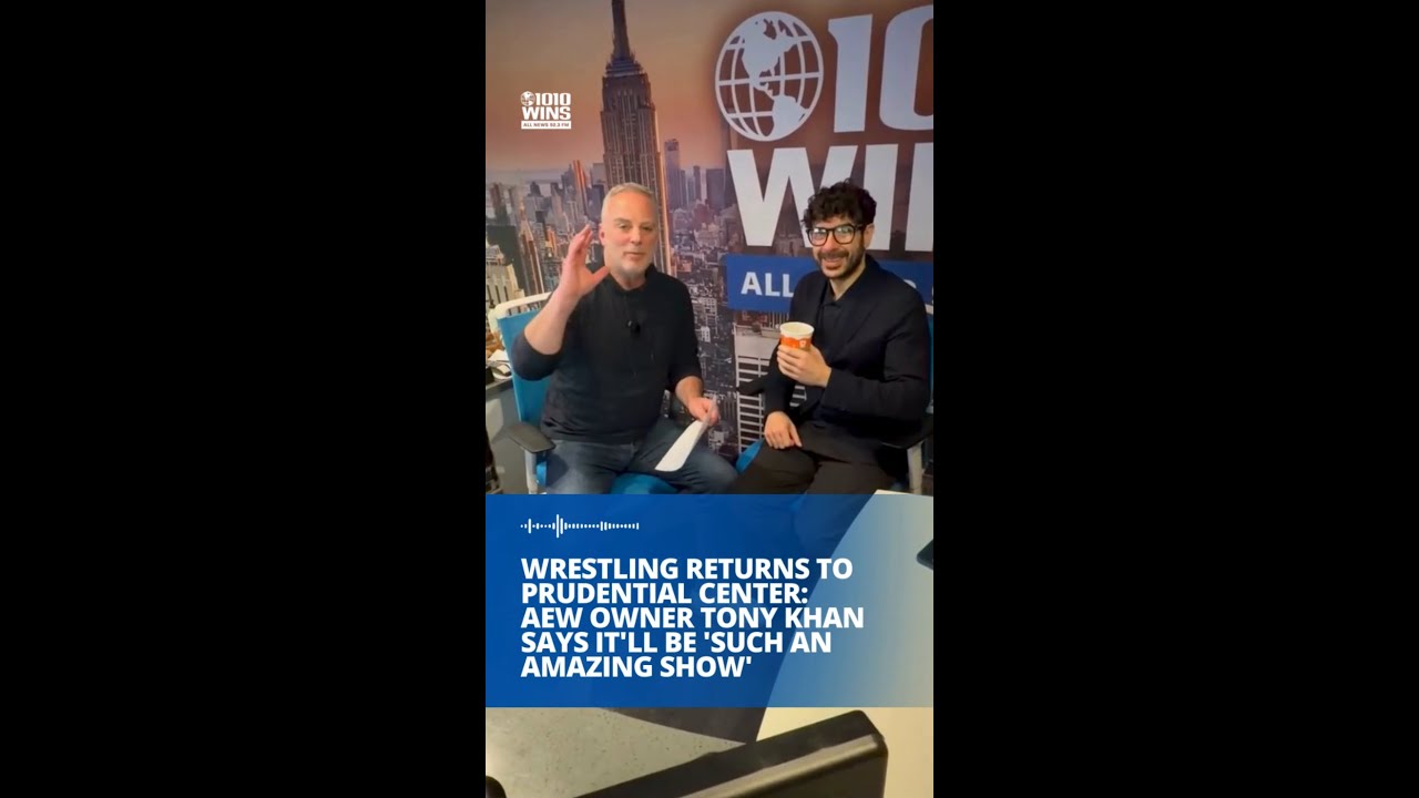 Wrestling returns to Prudential Center: AEW owner Tony Khan says it'll be 'such an amazing show'