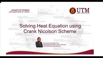 Solving Heat equation using Crank Nicolson Scheme Part 2