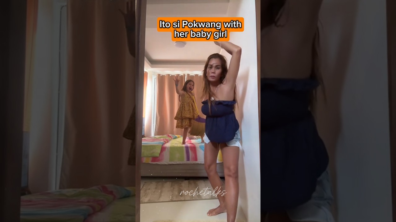 Pokwang Ito sya with her baby girl 