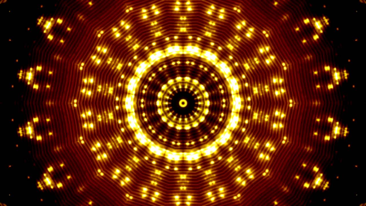 【video footage】71 for VJ【Kaleidoscope Yellow】 YouTube