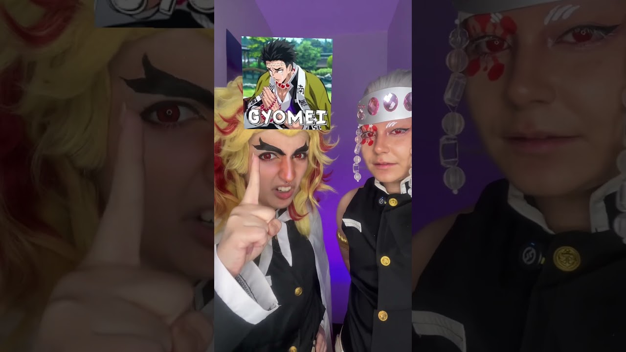 RENGOKU E UZUI TIRAM NO FILTRO!! #cosplay #kimetsunoyaiba #demonslayer ​⁠@Nandalorenzine