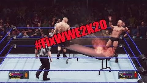 BuT tHe GaMe WoRkS fInE fOr Me #FixWWE2K20 (glitches compilation)