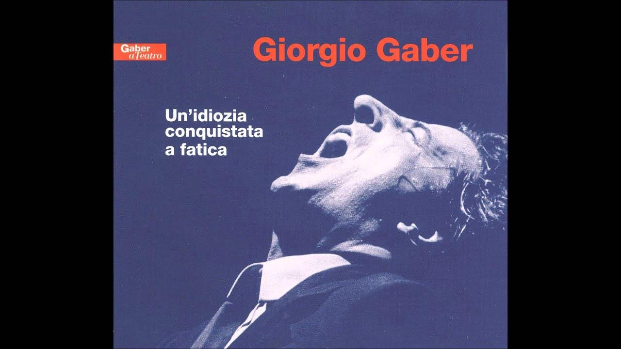 Gaber Il conformista (11 CD2) YouTube Gaber Il conformista (11 CD2) YouTube