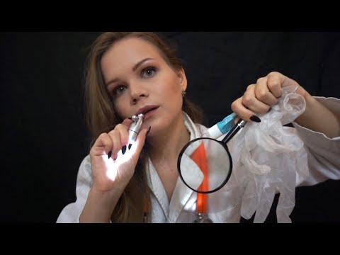 АСМР | Доктор Проверит Тебя | Перчатки , Свет , Кисточки | Asmr | Doctor RP