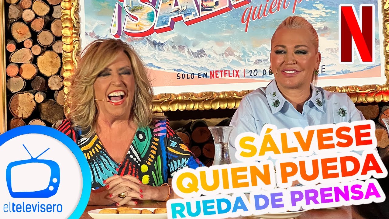 Presentación 'SALVESE QUIEN PUEDA': ¡Rueda de prensa íntegra! (NETFLIX