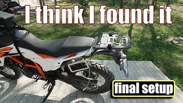 🚀 KTM 390 Adventure R – Final Setup for Travel & Protection | Luggage & GPS Ready!