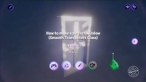 Easy way to make perfect transparent Glass in Dreams (Tutorial) - Dreams Beta