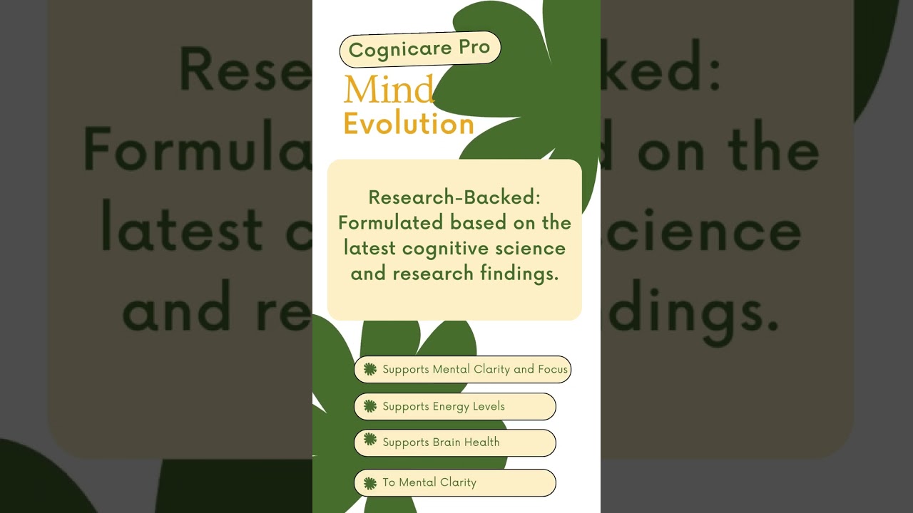 Cognicare Pro Mind Evolution at its Best