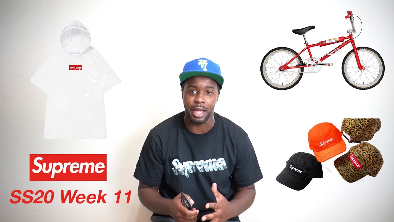 Supreme SS20 Week 11 Drop List ft. The 95' BMX Bike