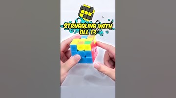 OLL 13 FINGERTRICK #speedcubing #speedsolving  #cubeconversation #rubikscube #cubing