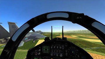 DCS F-15 Formation landing