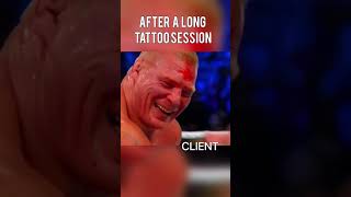 when you’re done for the day…#tattoomeme #tattooartist #funnytattoo #tattooshop  #meme