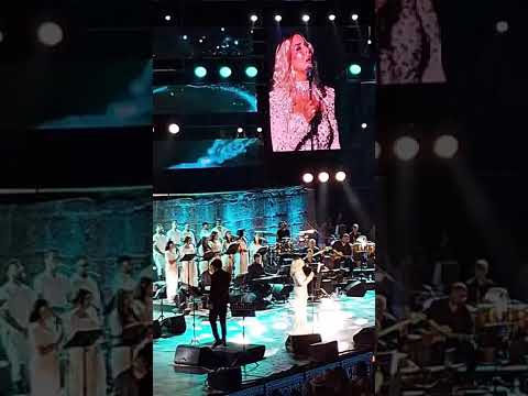 اجرني آله العرش بصوت صوفية صادق خلال عرض سيدتي الدورة 59 لمهرجان قرطاج الدولي مواكبات