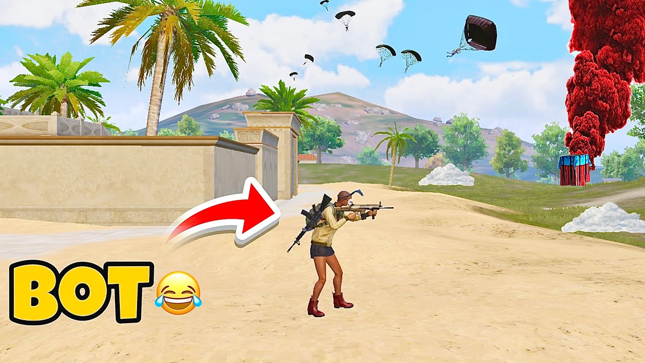 😱 Ultra Bot Prank In Cute Players 😂 PUBG FUNNY MOMENTS 🤣