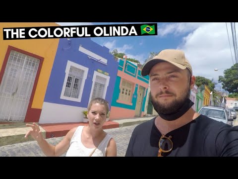 THE COLORFUL BRAZILIAN CITY OF OLINDA 🇧🇷 RECIFE, BRAZIL | COVID 19 TRAVEL