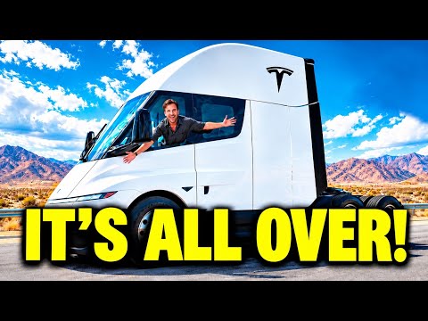 New Tesla Semi: We Finally Got to Try One! | 4K