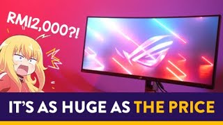 It's HUGE. ASUS ROG SWIFT PG35VQ Overview It's HUGE. ASUS ROG SWIFT PG35VQ Overview