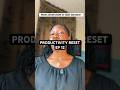 Kill Procrastination on PRODUCTIVITY RESET WITH JENNIFER ADANNA|| EP 12 #productivity #motivation