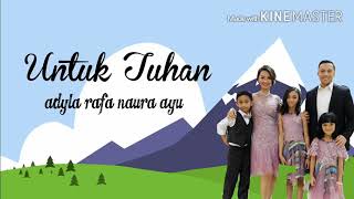 Lirik lagu untuk TUHAN__Naura