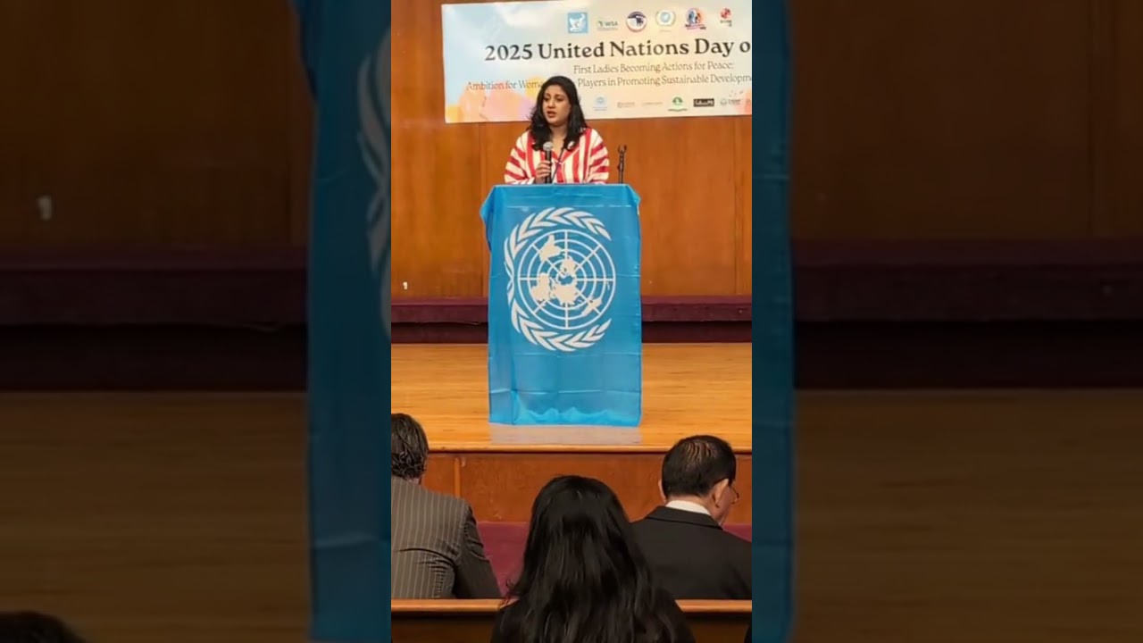 Women at the Helm of New World Order | Princess Jahnavi Kumari Mewar | UNGA 80 First Ladies Summit