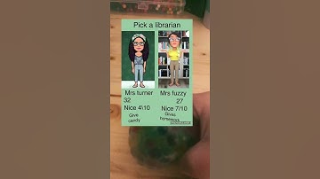 Pick A Librarian! Video By  .palmtreepreppy #Shorts