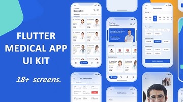 Flutter - Health Care UI KIT