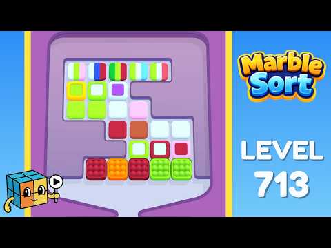 Marble Sort level 713 walkthrough video cover