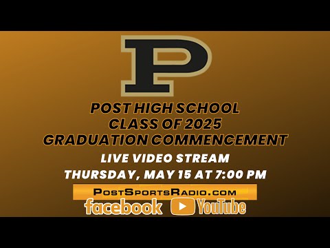2025 Post High School Graduation Commencement
