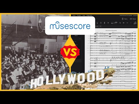 MuseScore 4 plays Classic Hollywood Overture (MuseSounds Demo)