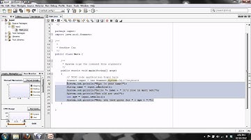 Mr Joyce - Computer Science - Basic Java Input