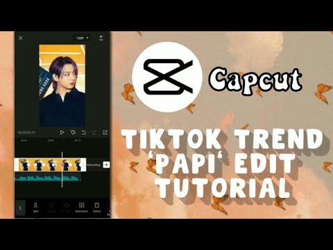 Tiktok Trend 'Papi' Edit Tutorial in Capcut