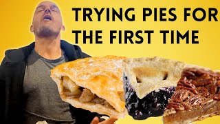 Trying Pies for the First Time EVER! Cuban Reaction  Communism to Capitalism