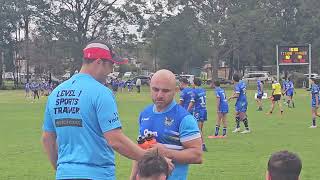 Under 14s Kellyville Bushrangers Vs Parra City Titans Second Half. 18.05.2024