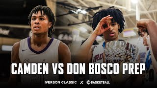 Camden vs Don Bosco Full Game BLACKOUT Signature Series Iverson Classic x SHOWTIME BASKETBALL