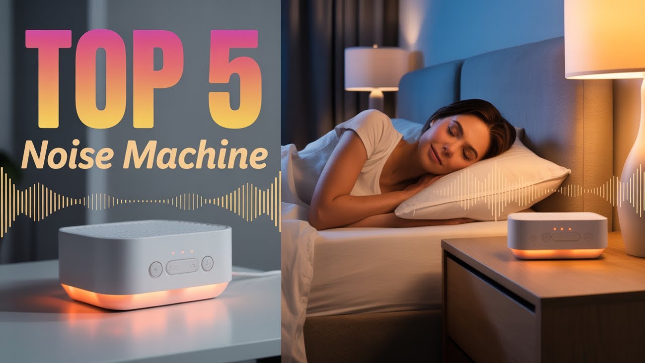 Sleep Better Tonight with the TOP Rated Noise Machine